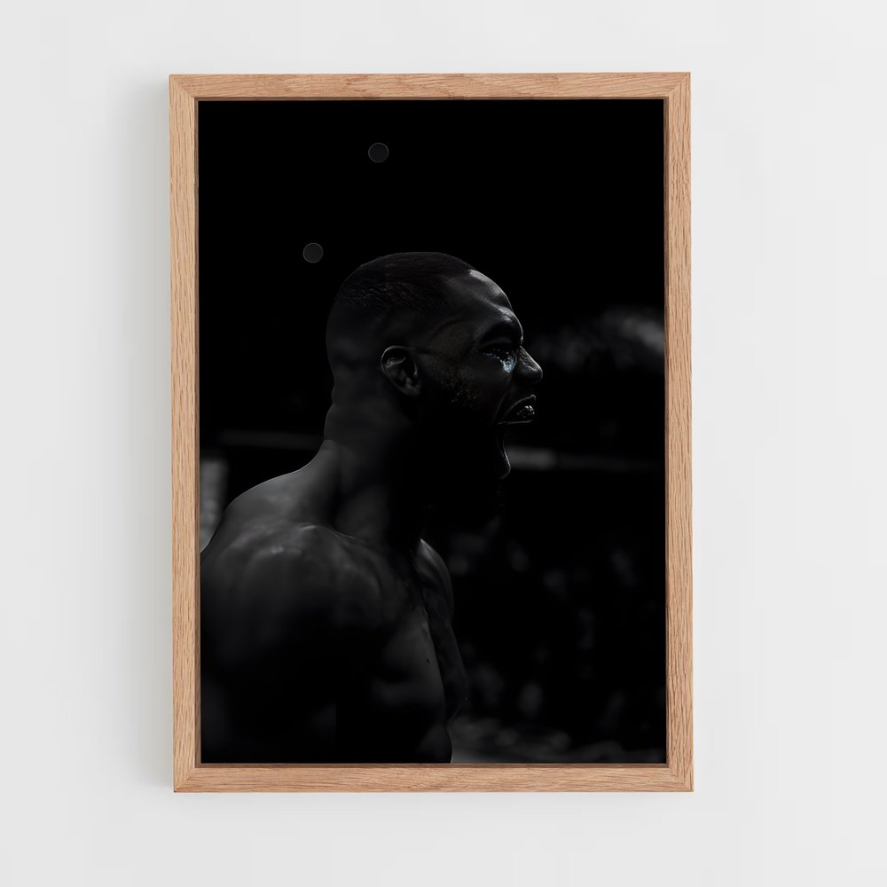 Poster Jon jones entretenue – affiche MMA (vue 4)